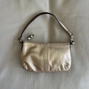 Coach Full Leather Wristlet